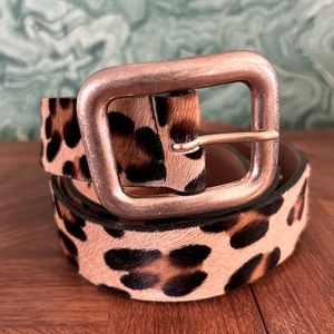 Streets Ahead Leopard Belt size L